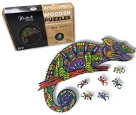 Puzzle - Puzzle Drewniane dla dzieci i dorosłych Kameleon 2 Chameleon 2 - miniaturka - grafika 1