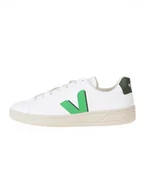 Trampki męskie - Veja Sneakersy "Urca W" w kolorze biało-zielonym - miniaturka - grafika 1