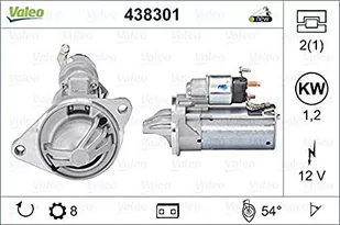 VALEO Rozrusznik 438301 - Rozruszniki - miniaturka - grafika 1