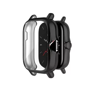 Etui Metalic Xiaomi Amazfit Gts 2E Czarne - Akcesoria do smartwatchy - miniaturka - grafika 1