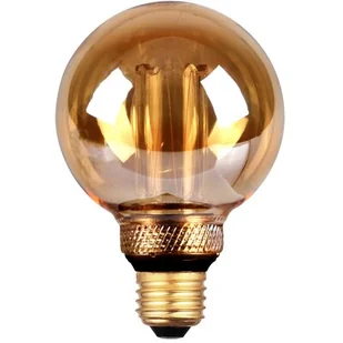 Polux Żarówka dekoracyjna LED E27 4 W 200 lm bursztynowa - Świetlówki - miniaturka - grafika 1