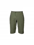 Spodenki rowerowe - Spodenki rowerowe Poc Essential Enduro Shorts Epidote Green, L - miniaturka - grafika 1