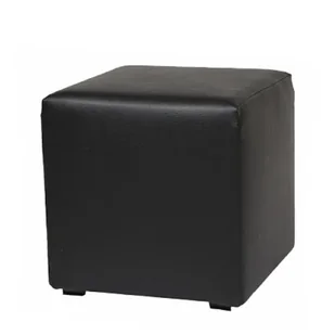 Elegancka Czarna Pufa – Komfortowe Siedzisko do Domu i Sklepu - Meble modułowe i akcesoria - miniaturka - grafika 1