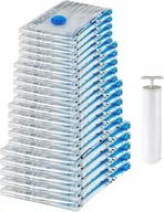 Pokrowce na ubrania - Amazon Basics Próżniowe worki Torby do przechowywania z Pompką - miniaturka - grafika 1