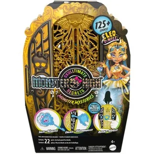 Lalka MONSTER HIGH Straszysekrety Cleo De Nile HXH86 - Lalki dla dziewczynek - miniaturka - grafika 1