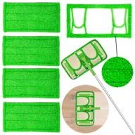 Miotły, szufle, mopy - Swiffer wkłady do mopa płaskiego zapas mikrofibra zamiennik wkład 4 szt - miniaturka - grafika 1