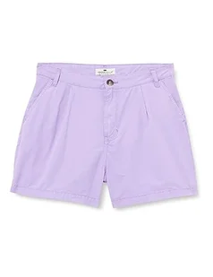 Cross Pleated Chino szorty damskie, fioletowy, 30W - Spodenki damskie - miniaturka - grafika 1