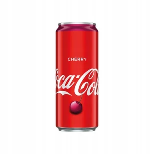 Napój gazowany Coca cola cherry 24 x 330ml - Coca-cola - Napoje gazowane - miniaturka - grafika 1