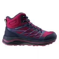Buty trekkingowe damskie - Buty Hi-Tec Rewile Mid Wp W 92800442440 różowe - miniaturka - grafika 1