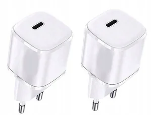 ŁADOWARKA SIECIOWA ADAPTER USB-C 20W SZYBKIE ŁADOWANIE SURNICE 2 SZTUKI - Ładowarki do telefonów ŁADOWARKA SIECIOWA ADAPTER USB-C 20W SZYBKIE ŁADOWANIE SURNICE 2 SZTUKI - Ładowarki do telefonów - miniaturka - grafika 1