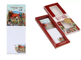 Notes magnetyczny - Village Life (CARMANI) - Notesy i bloczki - miniaturka - grafika 1