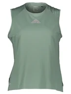 Koszulki i topy damskie - Craft Top "Pro Trail" w kolorze szarozielonym do biegania - miniaturka - grafika 1