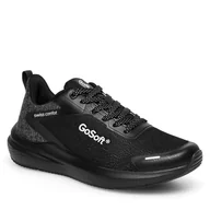 Sneakersy damskie - Sneakersy Go Soft WP-1234 Czarny - miniaturka - grafika 1