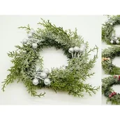 Ozdoby bożonarodzeniowe - Wianek ozdobny 27 cm - miniaturka - grafika 1