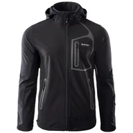 Kurtki męskie - Kurtka męska Hi-Tec Nils Rozmiar: XL / Kolor: czarny - miniaturka - grafika 1