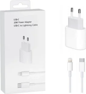RoGer CH20W1M Wall Charger 20W / USB-C - Lightning 1m - Ładowarki do telefonów - miniaturka - grafika 1