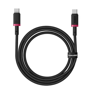 Kabel Baseus Dura Typ C-Typ C 100W 1m (czerwono-czarny) - Kable USB - miniaturka - grafika 1