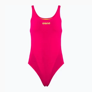 Strój kąpielowy jednoczęściowy damski arena Team Swim Tech Solid czerwony 004763/960 30 - Stroje kąpielowe dla dziewczynek - miniaturka - grafika 1