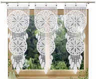 Firany - ŁAPACZ SNÓW panel, ekran, AŻUR rozm. 40x130cm, usztywniany, polski prod. - miniaturka - grafika 1