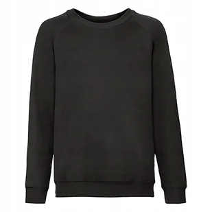 Bluza Dziecięca Raglan Sweat Czarny r. 5-6(116) - Bluzy dla dziewczynek - miniaturka - grafika 1