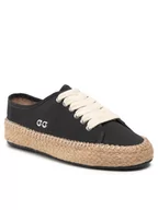 Espadryle damskie - Emu Australia Espadryle Agonis W11411 Czarny - miniaturka - grafika 1