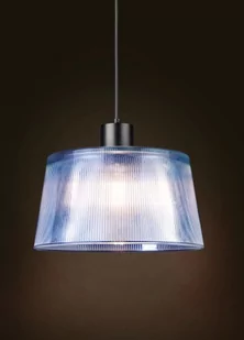 Sigma lampa wisząca loft klosz szklany DAST 31944 lampa sufitowa z niebieskim transparentnym kloszem 31944 - Lampy sufitowe - miniaturka - grafika 1