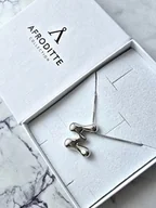 Łańcuszki - Łańcuszek z literką dmuchaną Goldie - miniaturka - grafika 1