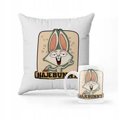 Gadżety dla niej i dla niego - ZESTAW PODUSZKA + kubek Whisky śmieszny wzór + IMIĘ - miniaturka - grafika 1