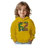 Bluzy dla dziewczynek - BLUZA DZIECIĘCA Z KAPTUREM 67 SIX SEVEN VIRAL 146-152 DLA DZIECKA PREZENT - miniaturka - grafika 1