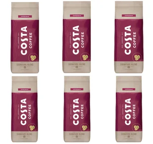 6x Kawa ziarnista COSTA COFFEE Medium signature blend 1 kg - Kawa - miniaturka - grafika 1