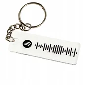 Breloki - Brelok Kluczy Spotify Prezent Dowolna Piosenka Y3 - miniaturka - grafika 1
