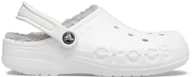 Klapki i japonki męskie - CROCS BAYA LINED CLOG 205969 M10 I EU 43-44 I W12 WHITELIGHT GREY - miniaturka - grafika 1