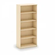 Szafki biurowe - B2B Partner Szafka bez drzwi Mirelli A+, 800 x 400 x 1800 mm, brzoza CF F07418, CD060 - miniaturka - grafika 1