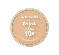 Pudry do twarzy - Miss Sporty Perfect To Last 10h długotrwały puder w kamieniu 030 Light 9 g - miniaturka - grafika 1