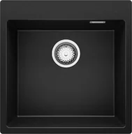 Zlewozmywaki - BRANDE ZONE 490-50 BLACK (czarny mat) - miniaturka - grafika 1