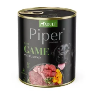 Piper Karma mokra dla psów z dziczyzną i dynią 800 g - Mokra karma dla psów - miniaturka - grafika 1