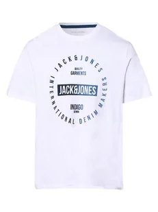 Jack & Jones - T-shirt męski  JJOliver, biały - Koszulki męskie - miniaturka - grafika 1