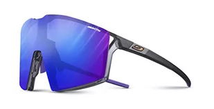 Julbo Edge Unisex Dorosły Okulary przeciwsłoneczne, Matowy Czarny Translu/Shiny Czarny Translu/Fioletowy, rozmiar uniwersalny - Okulary przeciwsłoneczne - miniaturka - grafika 1