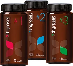 norsa pharma sp. z o.o. norsa pharma sp z o.o Thyroset wspomaganie prawidłowego funkcjonowania tarczycy 135 kapsułek - Witaminy i minerały dla sportowców - miniaturka - grafika 2