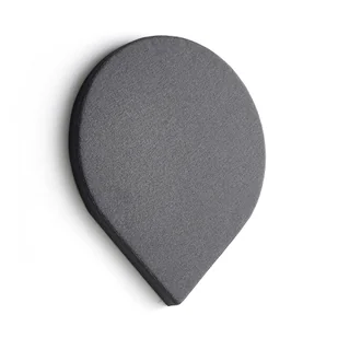 Panel akustyczny POLY, kropla, 800x800x56 mm, ścienny, ciemnoszary - Płyty i maty izolacyjne - miniaturka - grafika 1