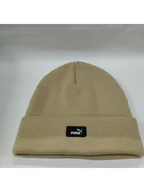 Czapki damskie - Puma Czapka beanie w kolorze beżowym - miniaturka - grafika 1
