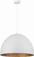Lampy sufitowe - Sigma Lampa zwis DIAMENT biało-miedziana nad stół 31370 - miniaturka - grafika 1