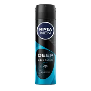Nivea DEO Spray męski DEEP BEAT 95670& - Dezodoranty i antyperspiranty dla kobiet - miniaturka - grafika 1
