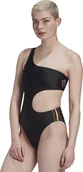 Stroje kąpielowe - Adidas Kostium kąpielowy adidas Originals Adicolor 3D Trefoil Swimsuit GD3972 GD3972 czarny 30 - miniaturka - grafika 1