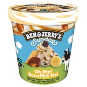 Lody i desery lodowe - Ben & Jerry's Oh My! Banoffee Pie! Lody 427 ml - miniaturka - grafika 1