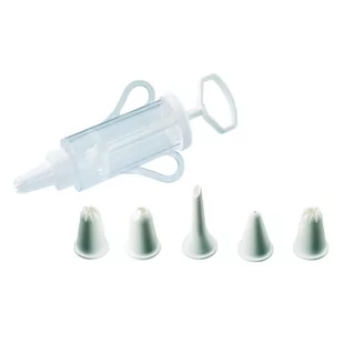 Westmark Strzykawka do dekorowania z 5 końcówkami 100ml 30772270 - Pozostałe akcesoria kuchenne - miniaturka - grafika 2