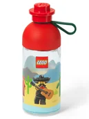 Sztućce dla dzieci - LEGO Bidon "Hydration - Mexico" w kolorze czerwonym - 500 ml - miniaturka - grafika 1