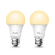 Latarki - LED żarówka TP-LINK Tapo L510E, E27, 220-240V, 8.7W, 806lm, 2700k, ciepła biel, 15000h, stmívatelná chytrá Wi-Fi žárovka, 2 kusy v - miniaturka - grafika 1