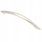 Klamki - Uchwyt meblowy gięty 96 mm nikiel satyna UGIENIK/SAT96 - miniaturka - grafika 1