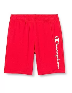 Champion Legacy Authentic Pants Powerblend Terry Logo Bermudy Spodenki Męskie, Intensywny czerwony, S - Spodenki męskie - miniaturka - grafika 1